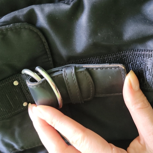 Lauren by Ralph Lauren Tote School Computer Black Shoulder Bag - Picture 4 of 7